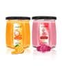 Octa Orange & Pink Soy Wax Scented Candle