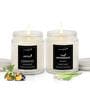 Screw White Soy Wax Scented Candle