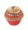 Multicolour Terracotta (Set of 3) Diyas