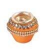 Multicolour Terracotta (Set of 3) Diyas