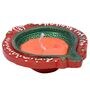 Multicolour Terracotta (Set of 4) Diyas