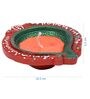 Multicolour Terracotta (Set of 4) Diyas