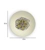 Multicolour Vintage American Flower Dash Decorative Wall Plate