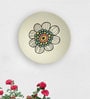 Multicolour Vintage American Flower Splash Decorative Wall Plate