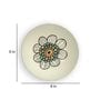 Multicolour Vintage American Flower Splash Decorative Wall Plate