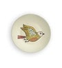 Multicolour Vintage American Sparrow Decorative Wall Plate