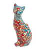 Multicolour Vintage Cat Showpiece -4 Inch Multicolour Vintage Cat Showpiece -4 Inch