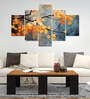 Multicolour Vinyl (Set of 5) Art Panels