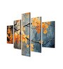 Multicolour Vinyl (Set of 5) Art Panels