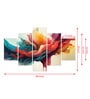 Multicolour Vinyl (Set of 5) Art Panels