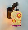Multicolour Wooden Novelty Wall Light (Brown)