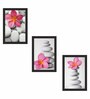Multicolour Wood Stone Frame Wall Art Painting