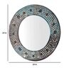Multicolour Wood Decorative Wall Mirror