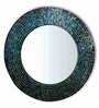 Multicolour Wood Contemporary Decorative Mirror