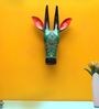 Multicolour Wooden Harwin Wall Decor Faux Animal Bust
