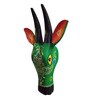 Multicolour Wooden Harwin Wall Decor Faux Animal Bust