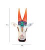 Multicolour Handmade & Handpainted Wooden Cow Head
