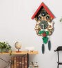 Multicolour Wooden Cuckoo Wall Clock