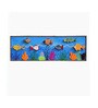 Multicolour Wooden Hand Painted 3D Fish Wooden Wall Art