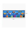 Multicolour Wooden Hand Painted 3D Fish Wooden Wall Art