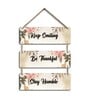Multicolour Wooden Wall Hanging