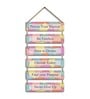 Multicolour Wooden Wall Hanging