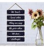 Multicolour Wooden Wall Hanging