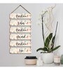 Multicolour Wooden Wall Hanging