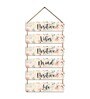 Multicolour Wooden Wall Hanging