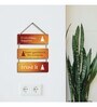 Multicolour Wooden Wall Hanging