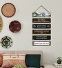 Multicolour Wooden Wall Hanging