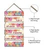 Multicolour Wooden Wall Hanging