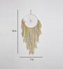 Multicolour Wool and Cotton Pastel Flower Pearl Dreamcatcher