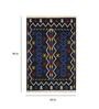 Multicolor Wool 5 ft X 8 ft Hand Woven Dhurrie