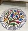 Multicolour Wool Traditional 24 x 24 Inches Hand tufted Rugs