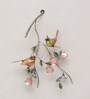 Wrought Iron Hanging Birds In Multicolour Wall Art
