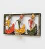 Wrought Iron Musician Group Wall Art In Multicolour