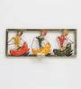 Wrought Iron Musician Group Wall Art In Multicolour
