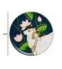 Multicoloured Handpainted Lenny Mdf Pichwai Wall Plate