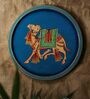 Multicoloured Handpainted Vienna Mdf Pichwai Wall Plate