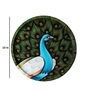Multicoloured Handpainted Jauna Mdf Pichwai Wall Plate