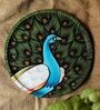 Multicoloured Handpainted Jauna Mdf Pichwai Wall Plate