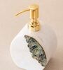 Multicoloured Marble Abalone Shell Bathroom set of 2
