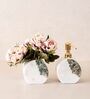 Multicoloured Marble Abalone Shell Bathroom set of 2