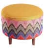 Footstool in Multi Colour