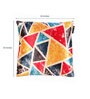 Multicolour Velvet Geometric 16x16 inches Cushion Cover (5Pc)