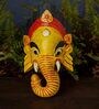 Multicoloured Wooden Xena Himalayan Ganesha Mask
