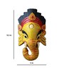 Multicoloured Wooden Xena Himalayan Ganesha Mask