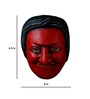 Red Wooden Supreme Himalayan Wall Mask