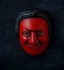 Red Wooden Supreme Himalayan Wall Mask